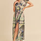 AEMI & Co. High Split Western Casual Maxi Dress with Lace Detail-NABI DRESS