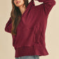 AEMI & Co. Hooded Pullover Sweater - Vivi Pullover