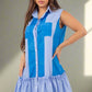BY CLAUDE Mini A-line Shirt Dress