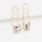 Sparkling Pin Hook Earrings