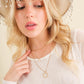 BLUE B Curved Rhinestone Fringe Cowboy Hat