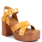 RAG & Co. Cristina Cross Strap Embellished Heels