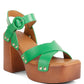 RAG & Co. Cristina Cross Strap Embellished Heels