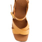RAG & Co. Cristina Cross Strap Embellished Heels