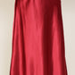 TIMING Satin Midi Flare Skirt