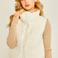LOVE TREE Woven Solid Reversible Vest