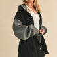 AEMI & Co. Hooded Irene Jacket with Snap Button