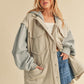 AEMI & Co. Hooded Irene Jacket with Snap Button