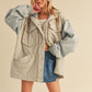 AEMI & Co. Hooded Irene Jacket with Snap Button