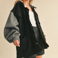 AEMI & Co. Hooded Irene Jacket with Snap Button
