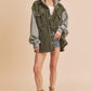 AEMI & Co. Hooded Irene Jacket with Snap Button
