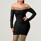 ATHINA Classic Black Bandage Dress