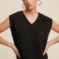LISTICLE Soft Touch Cropped Knit Vest
