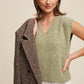 LISTICLE Soft Touch Cropped Knit Vest