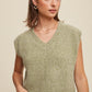 LISTICLE Soft Touch Cropped Knit Vest