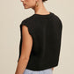 LISTICLE Soft Touch Cropped Knit Vest