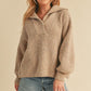 AEMI & Co. Chic Knit Danae Sweater with Balloon Sleeves