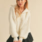 AEMI & Co. Chic Knit Danae Sweater with Balloon Sleeves