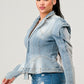 ATHINA Vintage Denim Jean Jacket