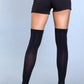 Illusion Clip Garter Thigh Highs
