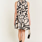 Resort style halter neck short sundress PLUS