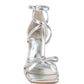 RAG Company Affluence T Strap Stone Encrusted Heeled Sandal