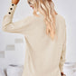 V-Neck Long Sleeve Blouse