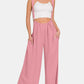 ZENANA Pocketed Wide Strap Wide Leg Overalls