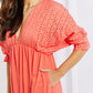 Ninexis Everyday Dreams Eyelet Contrast Dress