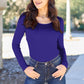 BASIC BAE Full Size Round Neck Long Sleeve Bodysuit
