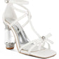RAG Company Affluence T Strap Stone Encrusted Heeled Sandal