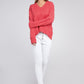 NUVI APPAREL V Neck Soft Sweater