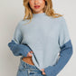 LE LIS Color Block Oversize Sweater