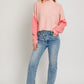 LE LIS Color Block Oversize Sweater