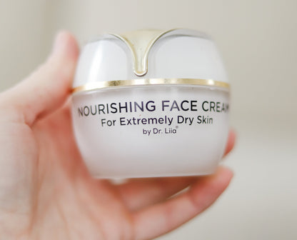 Super Nourishing Calming Face Cream for Extremely Dry & Sensitive Skin – Vegan & Hypoallergenic