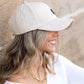 AILI'S CORNER Quilted Puffer Ball Cap