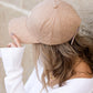 AILI'S CORNER Quilted Puffer Ball Cap