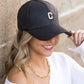 AILI'S CORNER Quilted Puffer Ball Cap