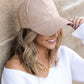 AILI'S CORNER Quilted Puffer Ball Cap