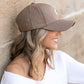 AILI'S CORNER Quilted Puffer Ball Cap