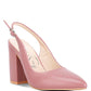 RAG & Co. Creidne Block Heel Pointed Toe Sandals