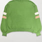MISS SPARKLING Football Print Knit Sweater