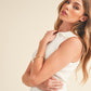 AEMI & Co. Gloria Henley Knit Sweater Tank