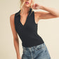 AEMI & Co. Gloria Henley Knit Sweater Tank