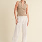 AEMI & Co. Gloria Henley Knit Sweater Tank