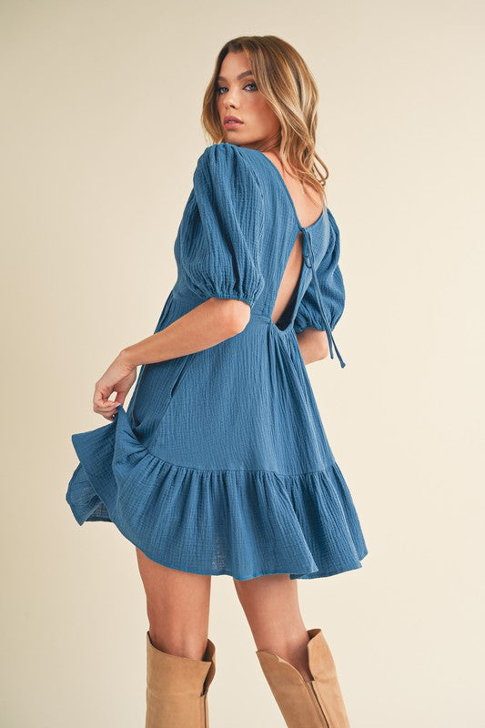 AEMI & Co. Cotemporary Babydoll Flare Dress - Penny Dress