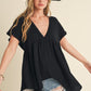 AEMI & Co. Florise Button Down Blouse