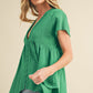 AEMI & Co. Florise Button Down Blouse