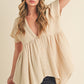 AEMI & Co. Florise Button Down Blouse