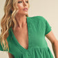 AEMI & Co. Florise Button Down Blouse
